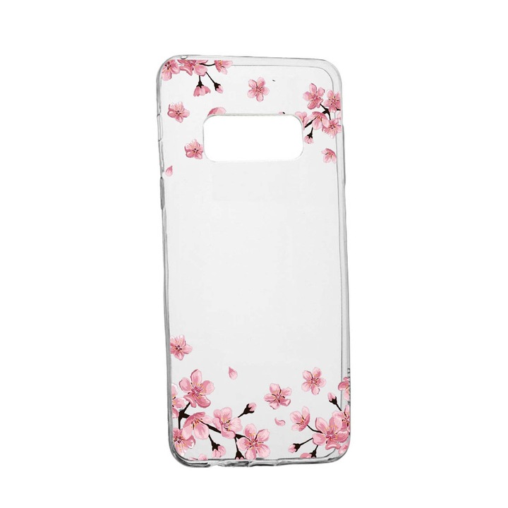Пастелни цветове - капак на цветя за Samsung Galaxy Note 9, износоустойчив, противоплъзгащ, премиум силикон, 694