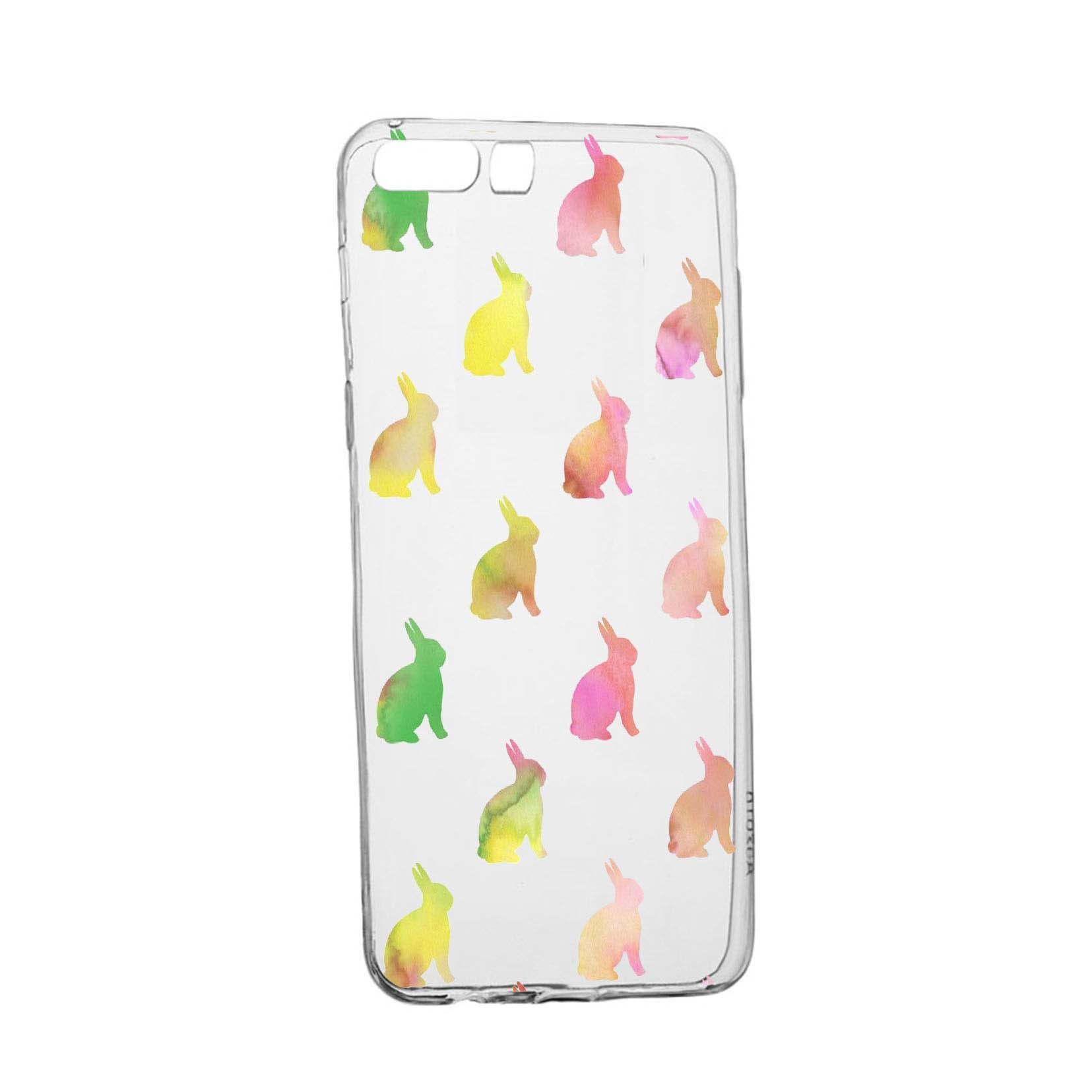 Husa Cool Rabbits, pentru Sony XZ Premium, rezistenta la uzura, anti-alunecare, din silicon Premium, 695