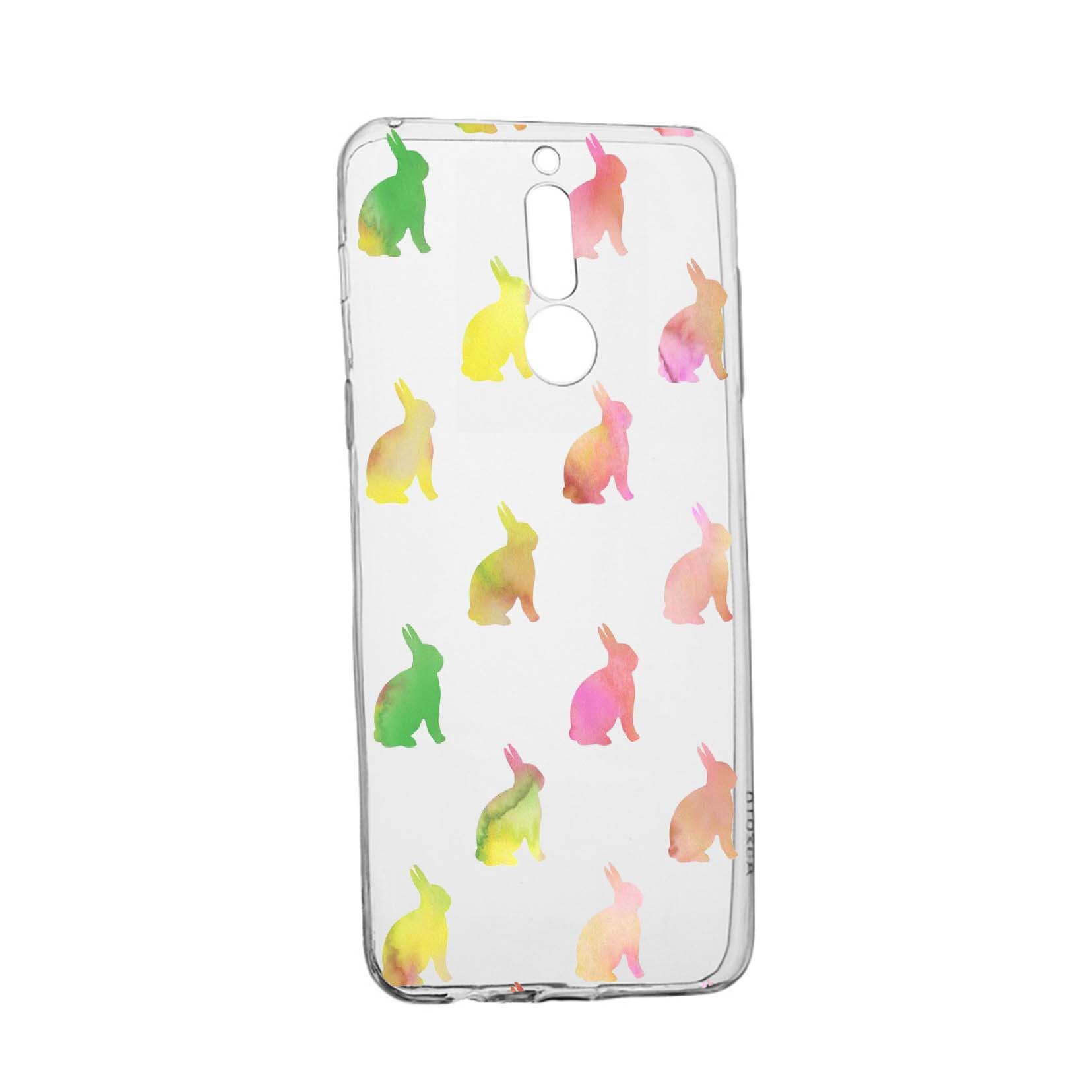 Husa Cool Rabbits, pentru Oppo RX17 Pro/ R17 Pro, rezistenta la uzura, anti-alunecare, din silicon Premium, 695