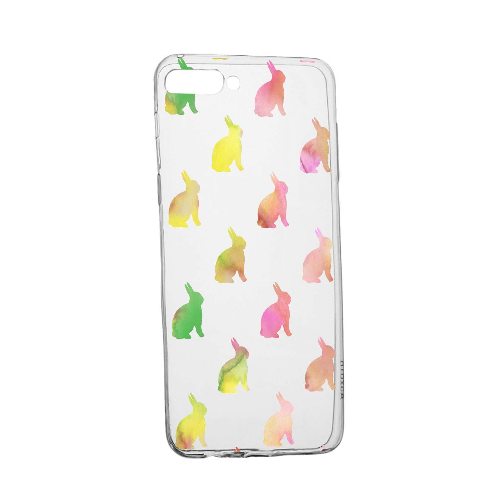 Husa Cool Rabbits, pentru LG K9, rezistenta la uzura, anti-alunecare, din silicon Premium, 695