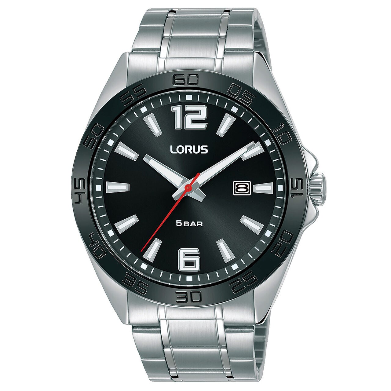 Ceas barbatesc Lorus RH911NX-9, 42mm, 5ATM, Argintiu