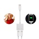 USB C – USB Type-C adapterkábel, Anself, fehér