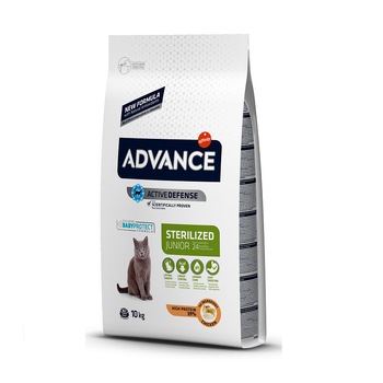 Hrana pisici Advance Sterilizat Junior 10 kg Hrana pisici Advance Sterilizat Junior 10 kg
