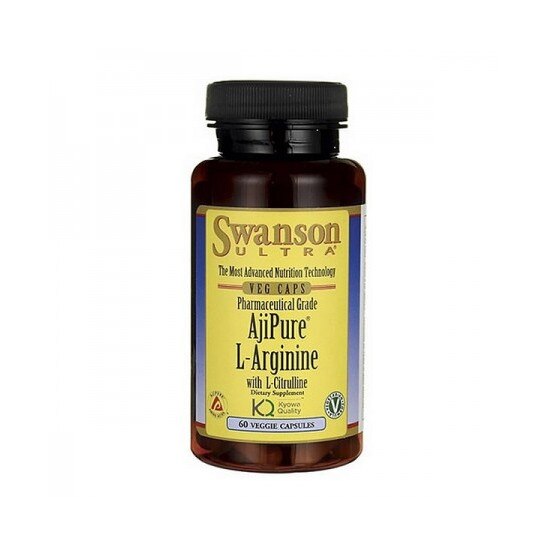 Swanson L-Arginine / L-Citrulline - 60 Capsule