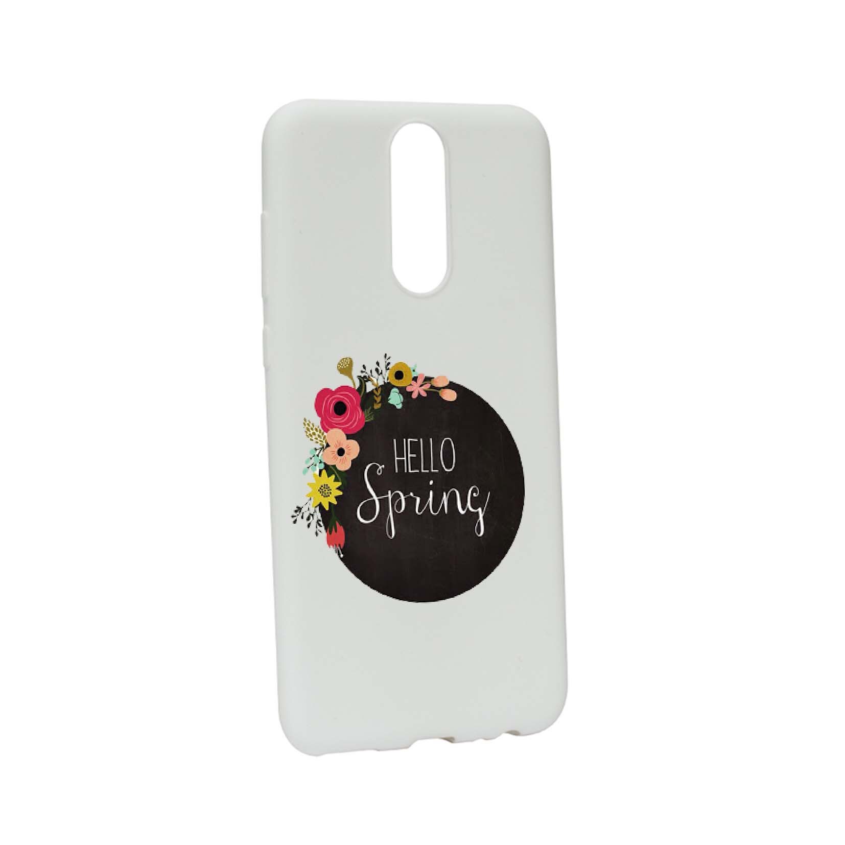 Husa Xiaomi Redmi Note 4/4X, Hello Spring, rezistenta la uzura, anti-alunecare, din silicon Premium, W684