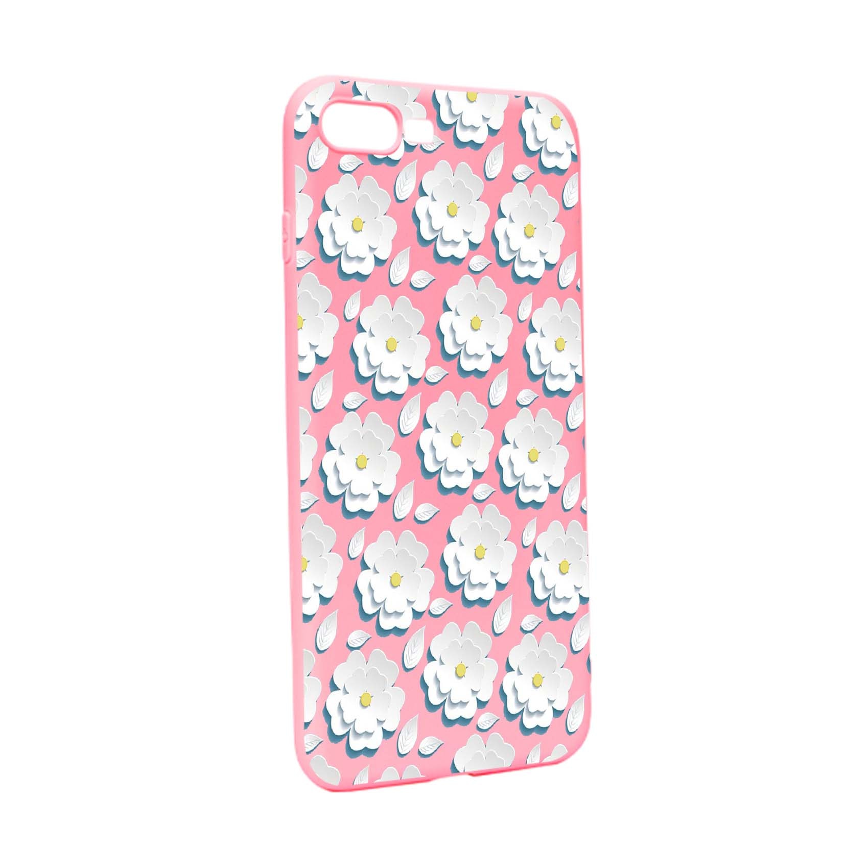 Husa OnePlus 5, Daisy - White Flower, rezistenta la uzura, anti-alunecare, din silicon Premium, P683