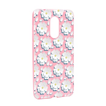 Husa Xiaomi Redmi Note 5 / Redmi 5 Plus, Daisy - White Flower, rezistenta la uzura, anti-alunecare, din silicon Premium, P683 Husa Xiaomi Redmi Note 5 / Redmi 5 Plus, Daisy - White Flower, rezistenta la uzura, anti-alunecare, din silicon Premium, P683