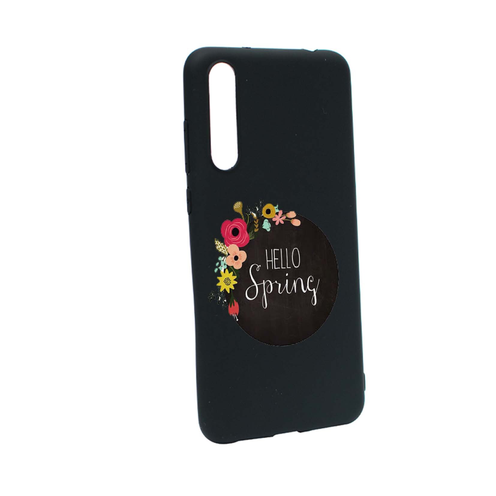 Husa Huawei P20 Pro, Hello Spring, rezistenta la uzura, anti-alunecare, din silicon Premium, B684