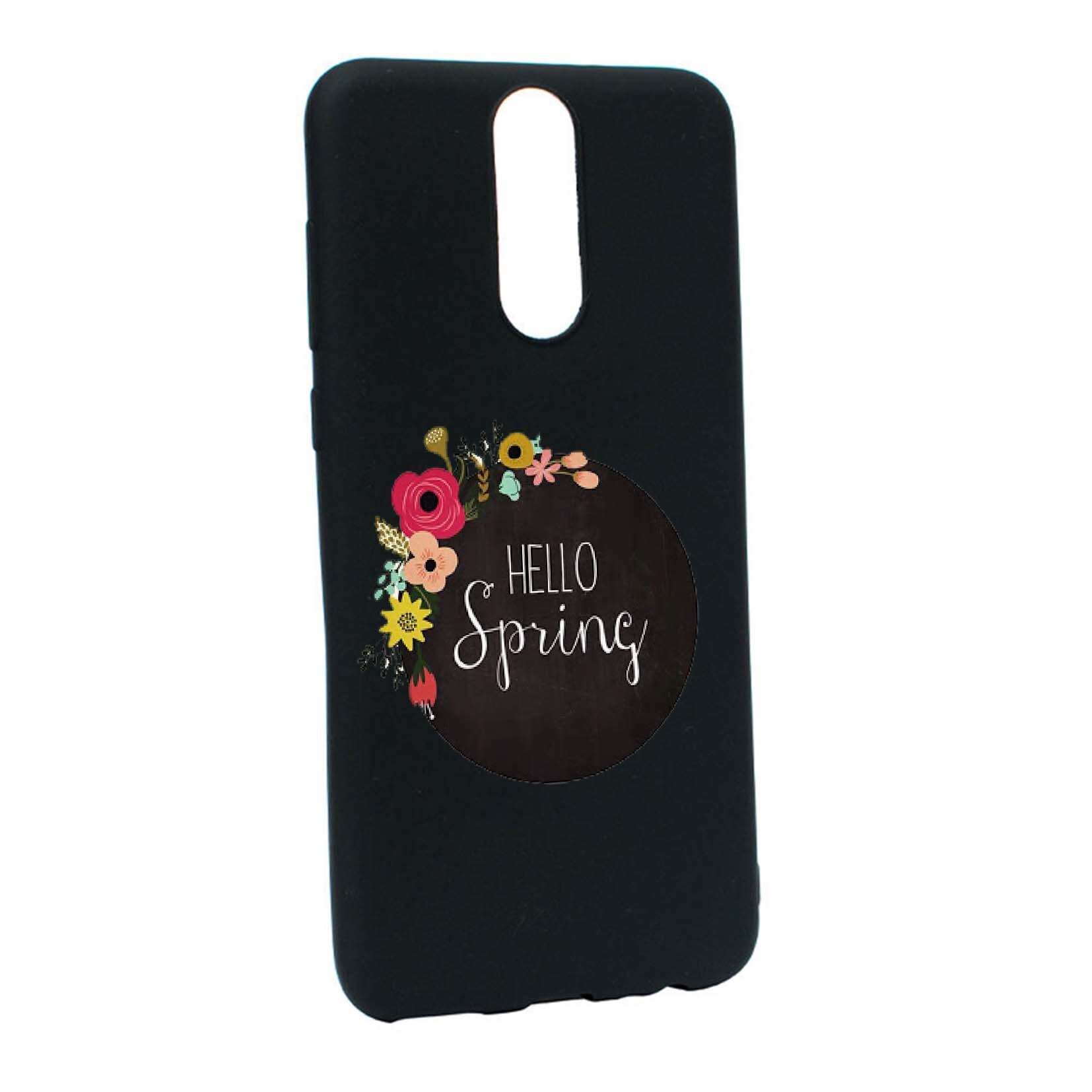 Husa Huawei Mate 10 Lite, Hello Spring, rezistenta la uzura, anti-alunecare, din silicon Premium, B684