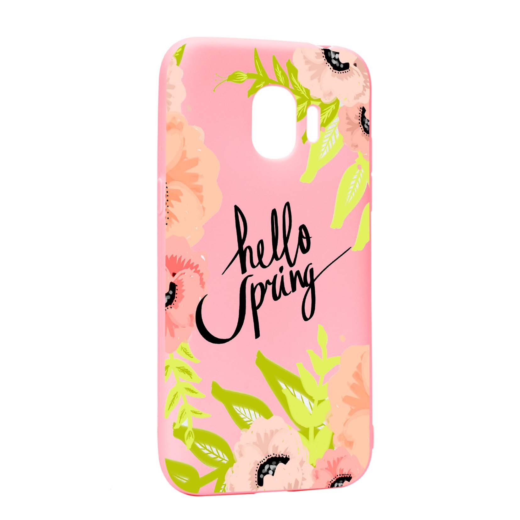 Husa Samsung Galaxy J2 Pro 2018 / J2 2018 / Grand Prime Pro, Hello Spring, rezistenta la uzura, anti-alunecare, din silicon Premium, P685