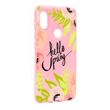 Husa Xiaomi Mi Mix 2S, Hello Spring, rezistenta la uzura, anti-alunecare, din silicon Premium, P685 Husa Xiaomi Mi Mix 2S, Hello Spring, rezistenta la uzura, anti-alunecare, din silicon Premium, P685