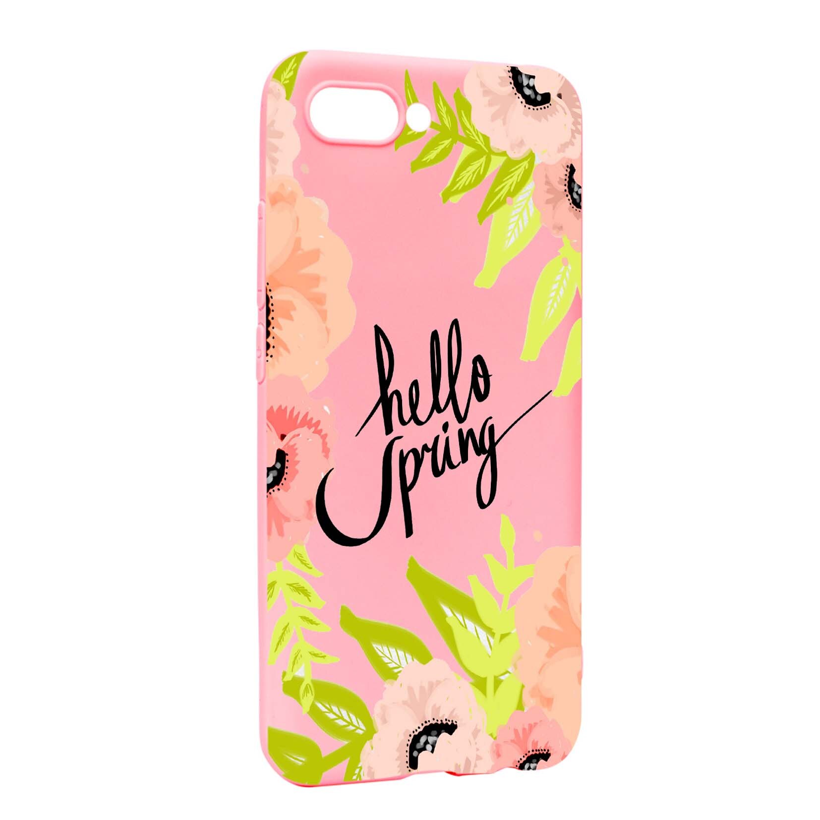 Husa Huawei Honor 10, Hello Spring, rezistenta la uzura, anti-alunecare, din silicon Premium, P685