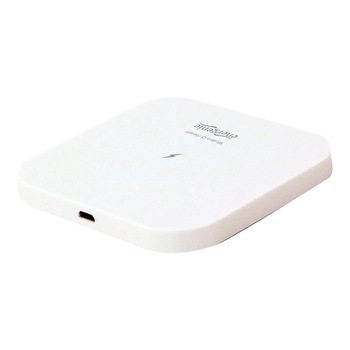 Incarcator wireless Qi, EG-WCQI-02-W, 5 W, patrat, alb Incarcator wireless Qi, EG-WCQI-02-W, 5 W, patrat, alb