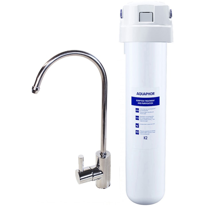 Aquaphor Cristal Solo (K2) ivóvízszűrő, mosogató alá szerelve, 1,5 l / perc