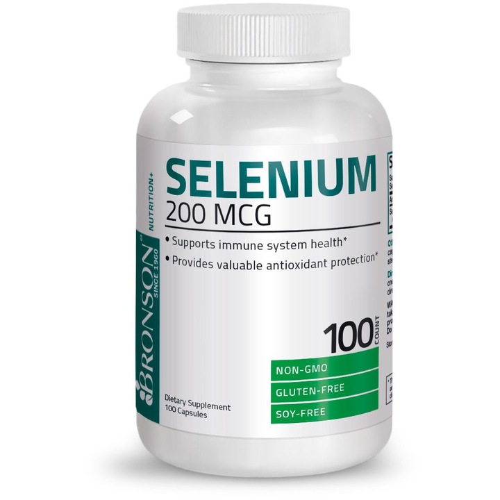 Seleniu 200 mcg - BRONSON - 100 capsule
