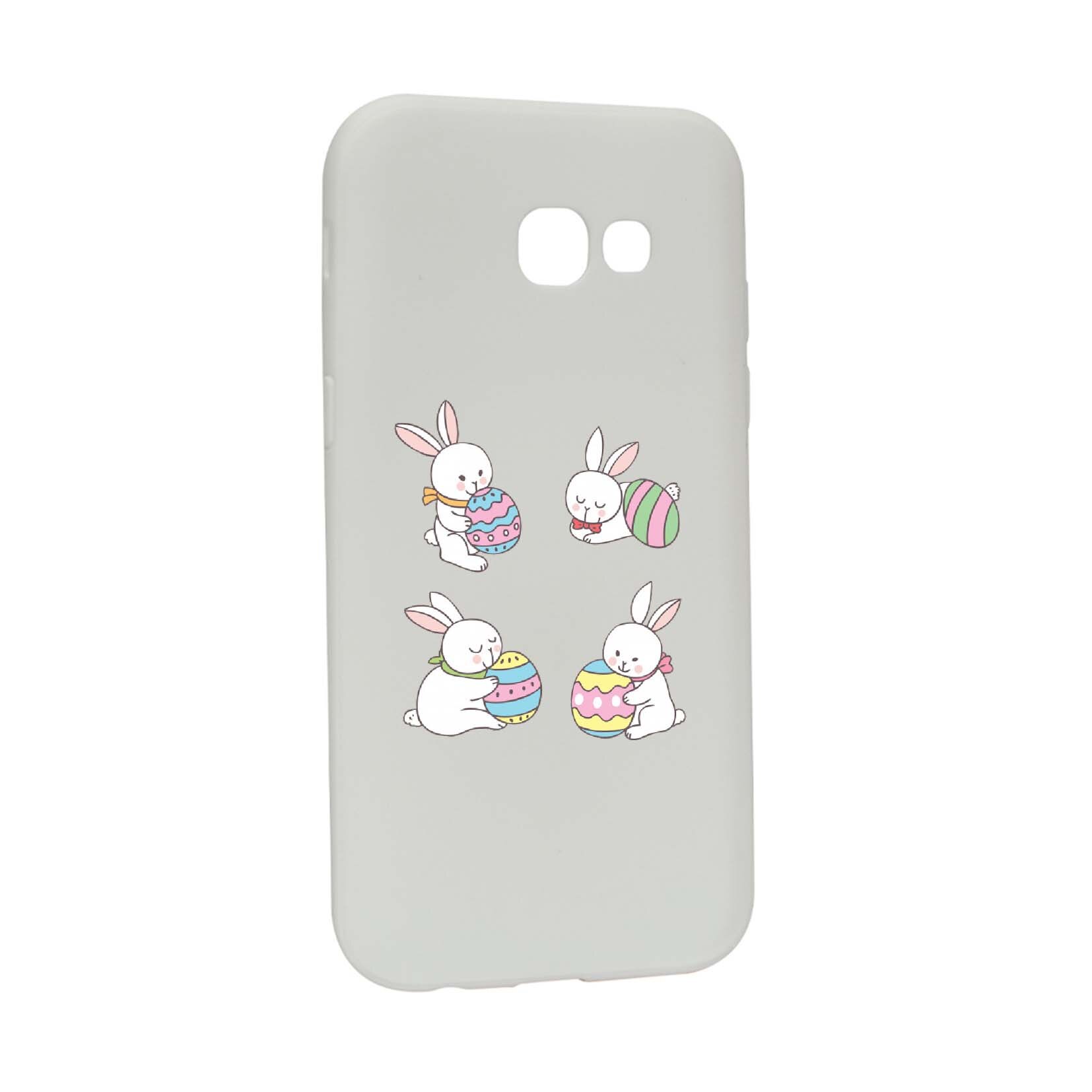 Husa Samsung Galaxy A3 2017, Rabbit, rezistenta la uzura, anti-alunecare, din silicon Premium, W690