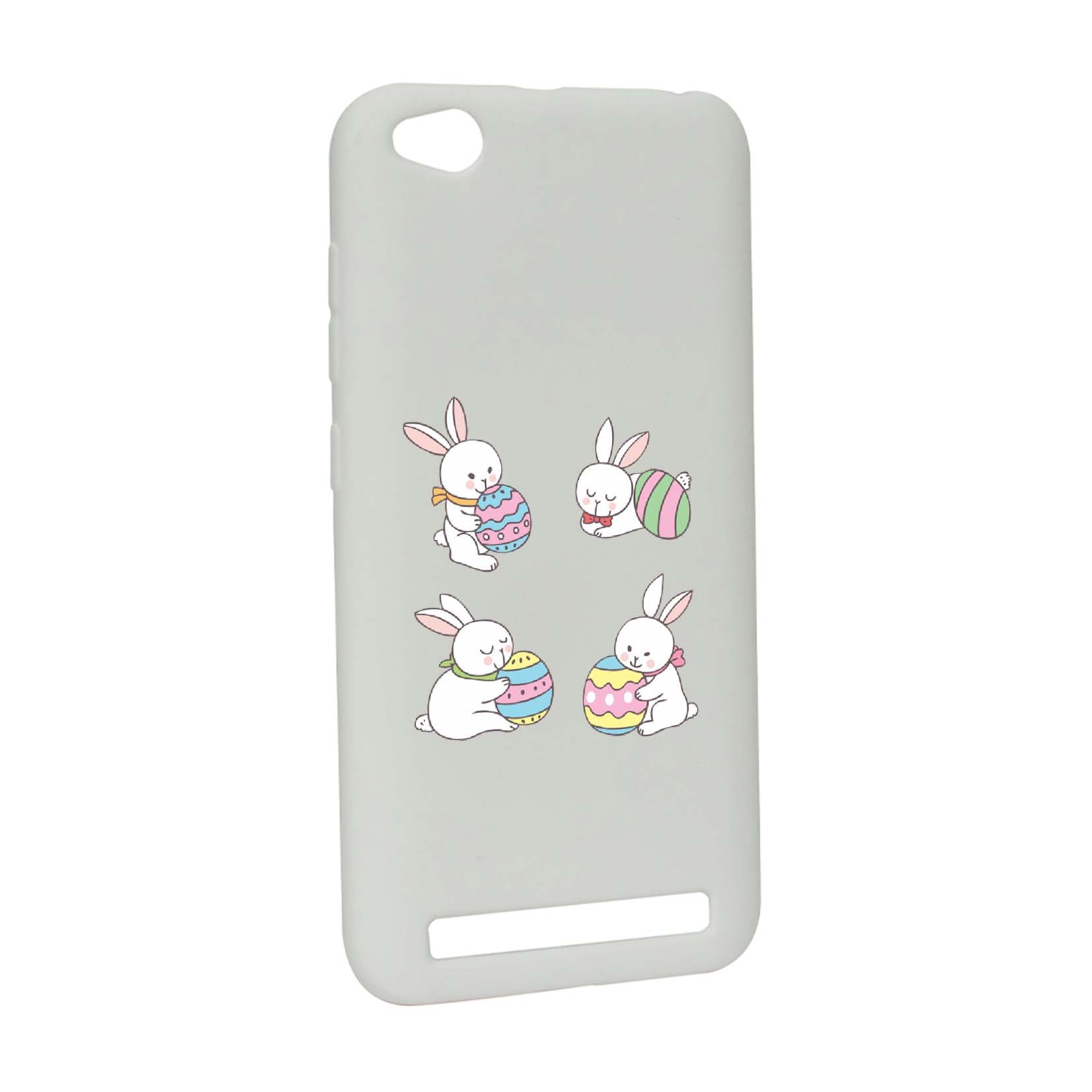 Husa Xiaomi Redmi 5A, Rabbit, rezistenta la uzura, anti-alunecare, din silicon Premium, W690