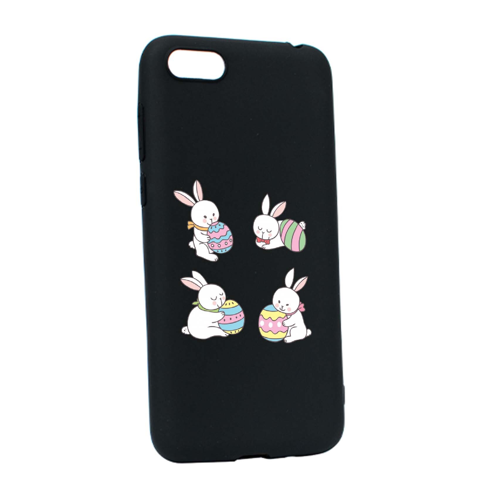 Husa Apple iPhone 7 / 8, Rabbit, rezistenta la uzura, anti-alunecare, din silicon Premium, B690