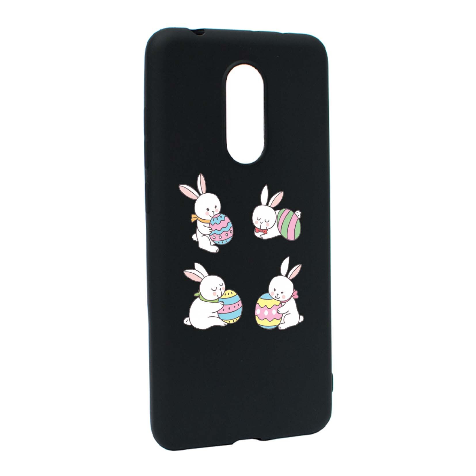 Husa Xiaomi Redmi 5, Rabbit, rezistenta la uzura, anti-alunecare, din silicon Premium, B690