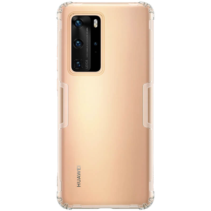 Husa din silicon Nillkin pentru Huawei P40 Pro, alb transparent