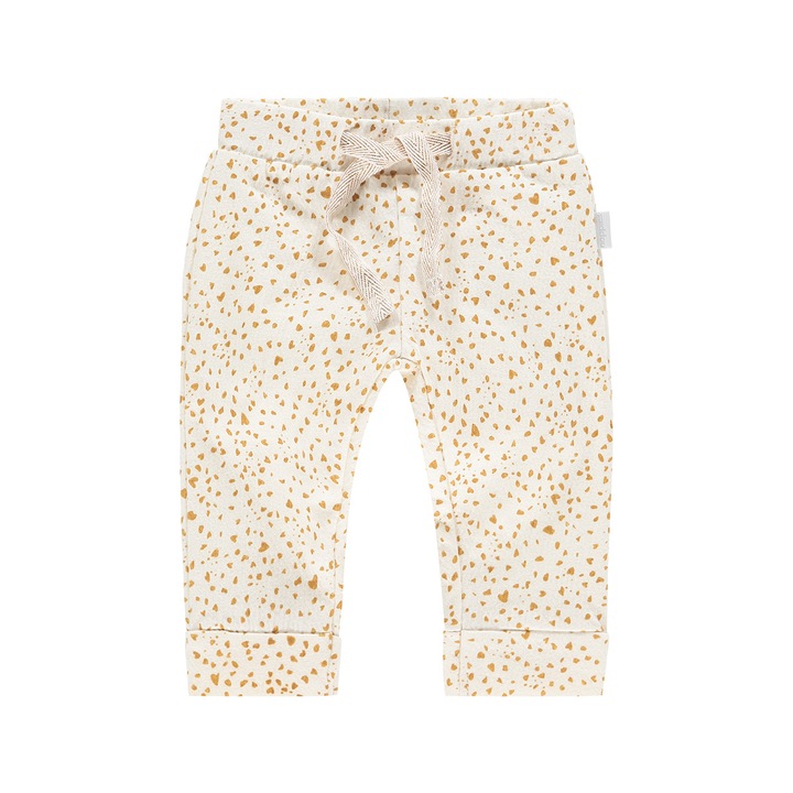 Noppies szívecskés babanadrág, Channelview, fehér, Fehér