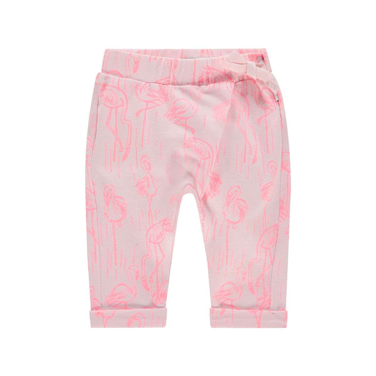 Pantaloni bebe, Noppies, cu flamingo, Chatham, roz, Roz