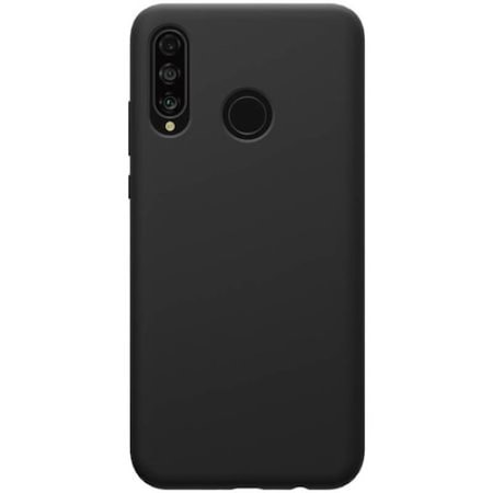 Husa din silicon negru pentru Huawei P30 Lite