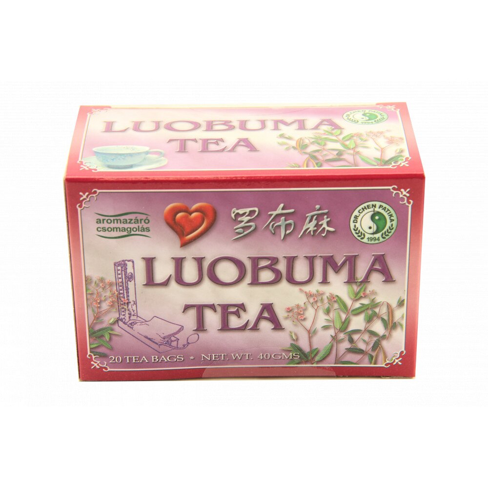Ceai luobuma pentru tensiune, Dr. Chen, 20 pliculete, 40 gr.