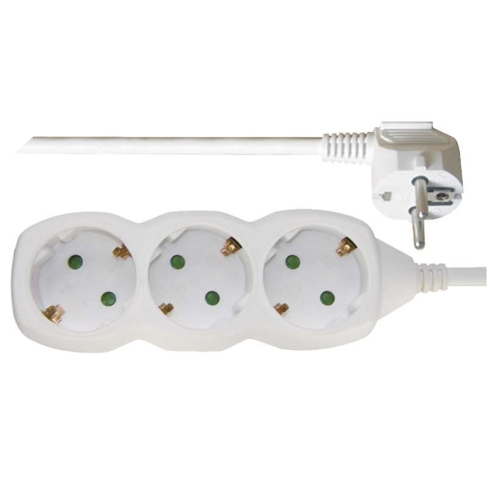 Prelungitor electric cu 3 prize tip Schuko (CP), protectie copii, 5 metri, Emos