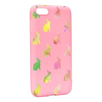 Husa Huawei Y5 2018, Cool rabbits, rezistenta la uzura, anti-alunecare, din silicon Premium, P695 Husa Huawei Y5 2018, Cool rabbits, rezistenta la uzura, anti-alunecare, din silicon Premium, P695