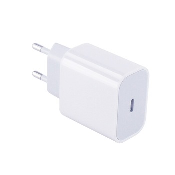 Incarcator compatibil Apple iPhone 11, iPhone 11 Pro, 11 Pro Max, alimentator retea fast charge, USB-C, 18 W, alb, fara cablu Incarcator compatibil Apple iPhone 11, iPhone 11 Pro, 11 Pro Max, alimentator retea fast charge, USB-C, 18 W, alb, fara cablu
