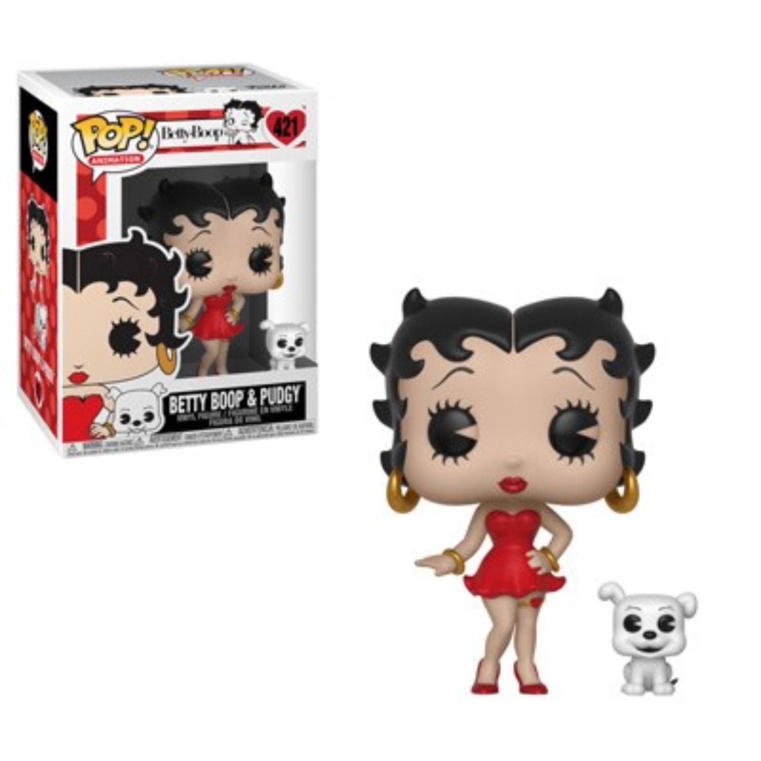 Figurina Funko POP! Betty Boop si Pudgy 421 - eMAG.ro