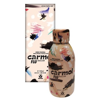 Carmol Flu raceala si gripa - roz 150 ml, Biofarm Carmol Flu raceala si gripa - roz 150 ml, Biofarm