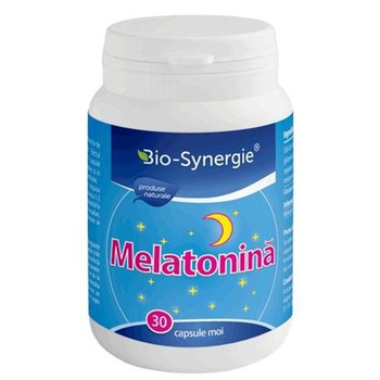 Supliment alimentar Melatonina Bio-Synergie, 30 capsule Supliment alimentar Melatonina Bio-Synergie, 30 capsule