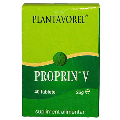 Supliment alimentar Proprin V Plantavorel, 40 tablete