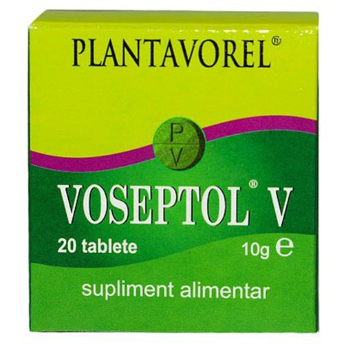 Supliment alimentar Voseptol V Plantavorel, 20 tablete