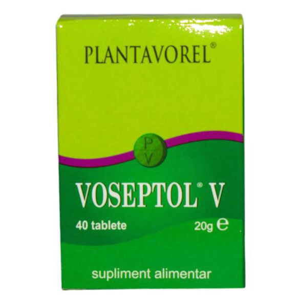 Supliment alimentar Voseptol V Plantavorel, 40 tablete
