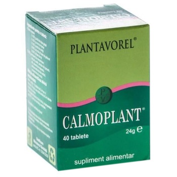 Supliment alimentar Calmoplant Plantavorel, 40 tablete Supliment alimentar Calmoplant Plantavorel, 40 tablete