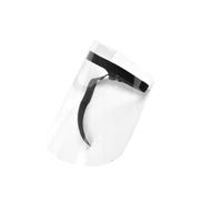 Masca Protectie Fata Transparenta din Plexiglas tip Viziera Marime Universala, Prindere Curea Reglabila