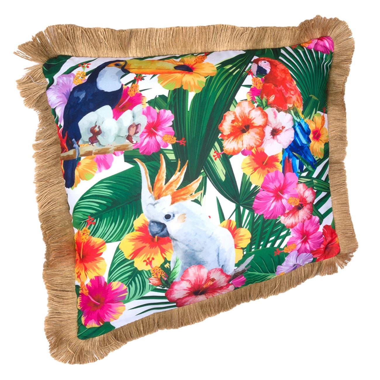 Perna cu imprimeu exotic Sta,patrata, 11 cm grosime