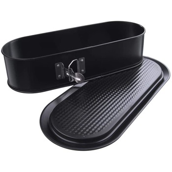 Tava detasabila Non-Stick neagra dreptunghuilara 340x120mm, 990-60, SNB Tava detasabila Non-Stick neagra dreptunghuilara 340x120mm, 990-60, SNB