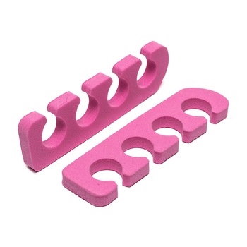 Kit accesorii manichiura, Oranjollie, 2 despartitoare degete, roz, pentru unghii false Kit accesorii manichiura, Oranjollie, 2 despartitoare degete, roz, pentru unghii false