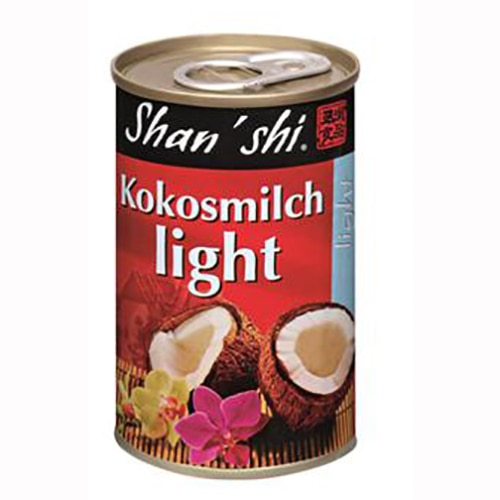 Lapte cocos light Shan Shi, 165ml