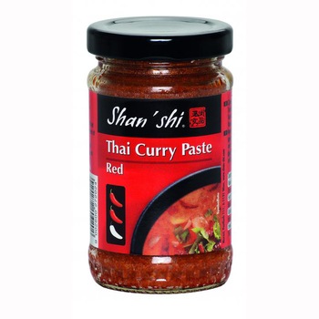 Pasta thai curry rosu Shan Shi, 115g Pasta thai curry rosu Shan Shi, 115g