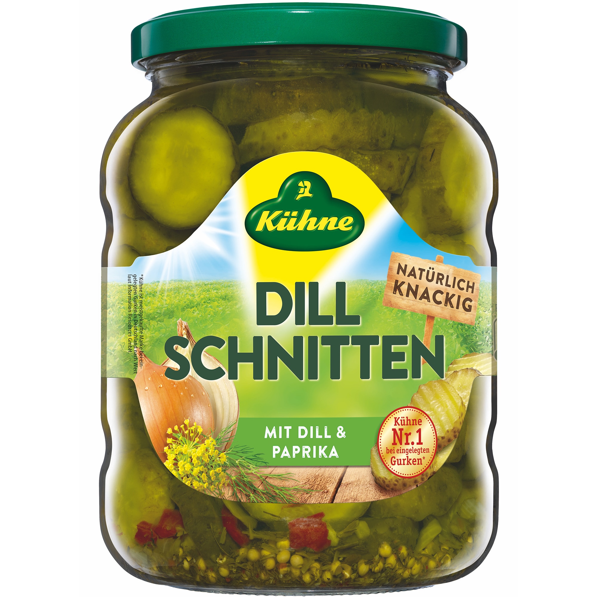 Castraveti felii murati Kuhne, 670g