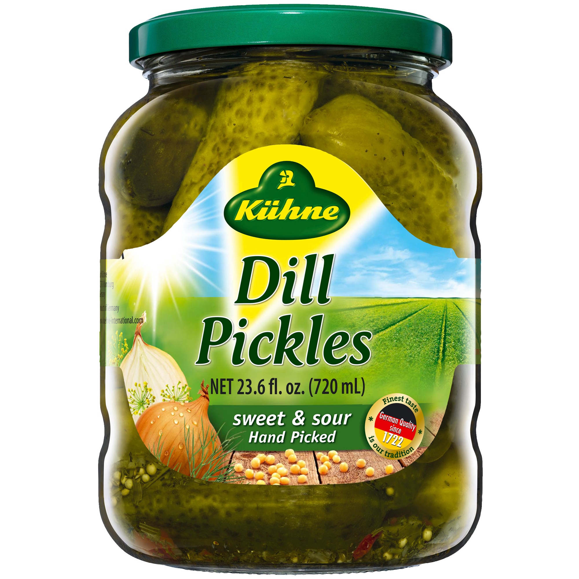 Castraveti intregi murati Kuhne, 720ml