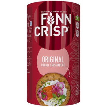 Paine crocanta rotunda secara Finn Crisp, 250g