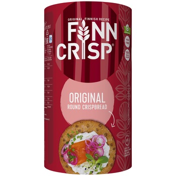 Paine crocanta rotunda secara Finn Crisp, 250g Paine crocanta rotunda secara Finn Crisp, 250g