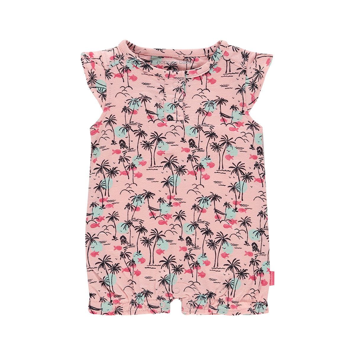 Salopeta bebe, Noppies, de vara, Cortland, multicolora, 74 cm