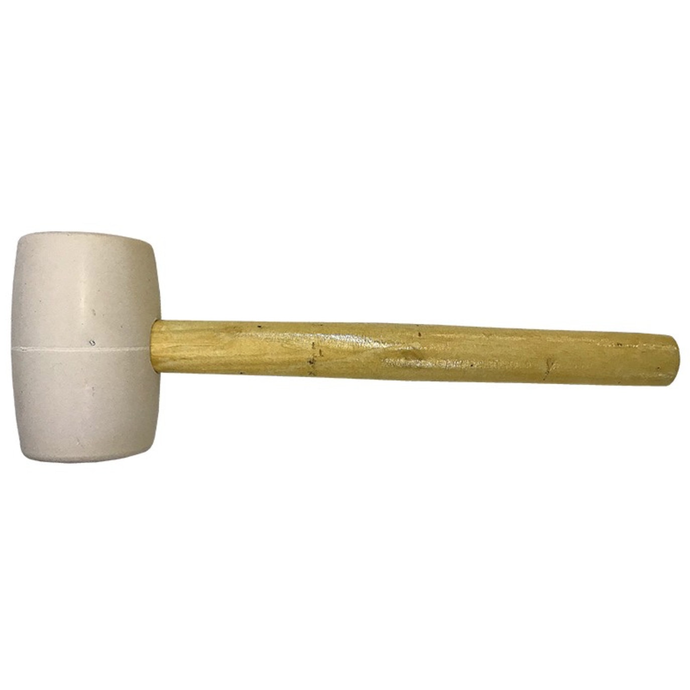 Ciocan de cauciuc tip francez, alb, greutate 450 g 450 g